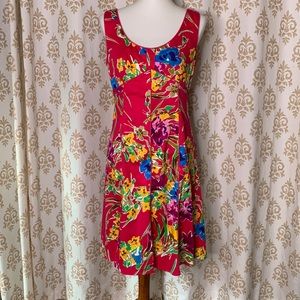 Spense bright floral midi dress 8